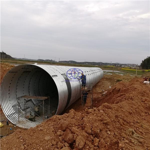 supply steel galvanzied culvert  to South Sudan